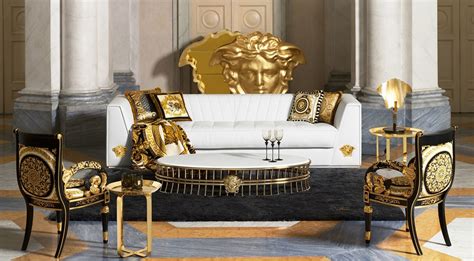 möbel von versace|versace luxury living.